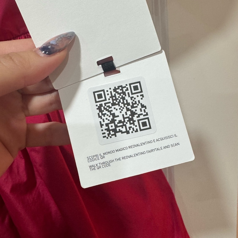 RED Valentino Ruffle-Sleeved Backless Mini Taffeta Dress Size EU 40 - US 4-6 - Picture 8 of 16